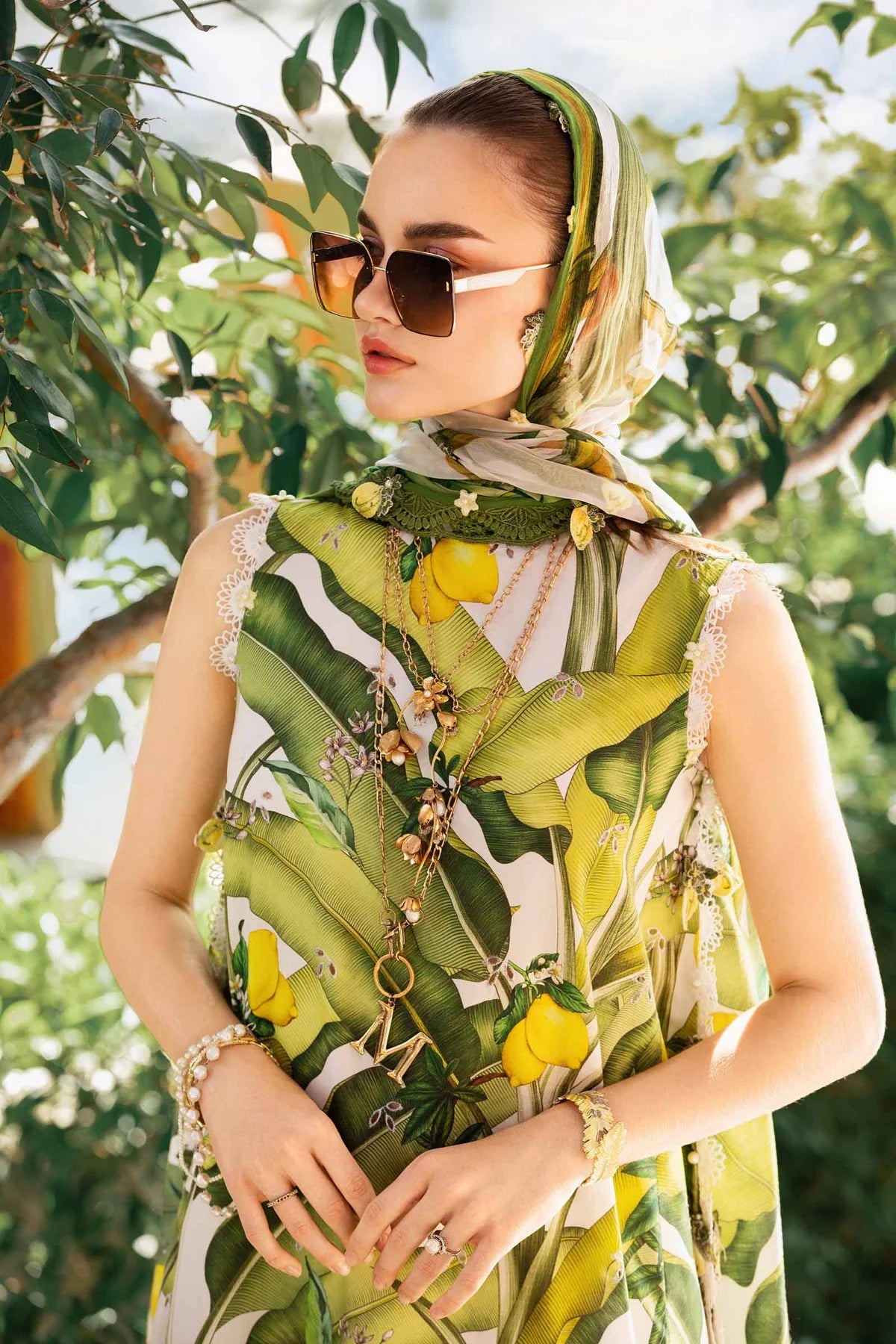 3 Piece Unstitched Printed Lawn Suit |Z.Z  -2503-A