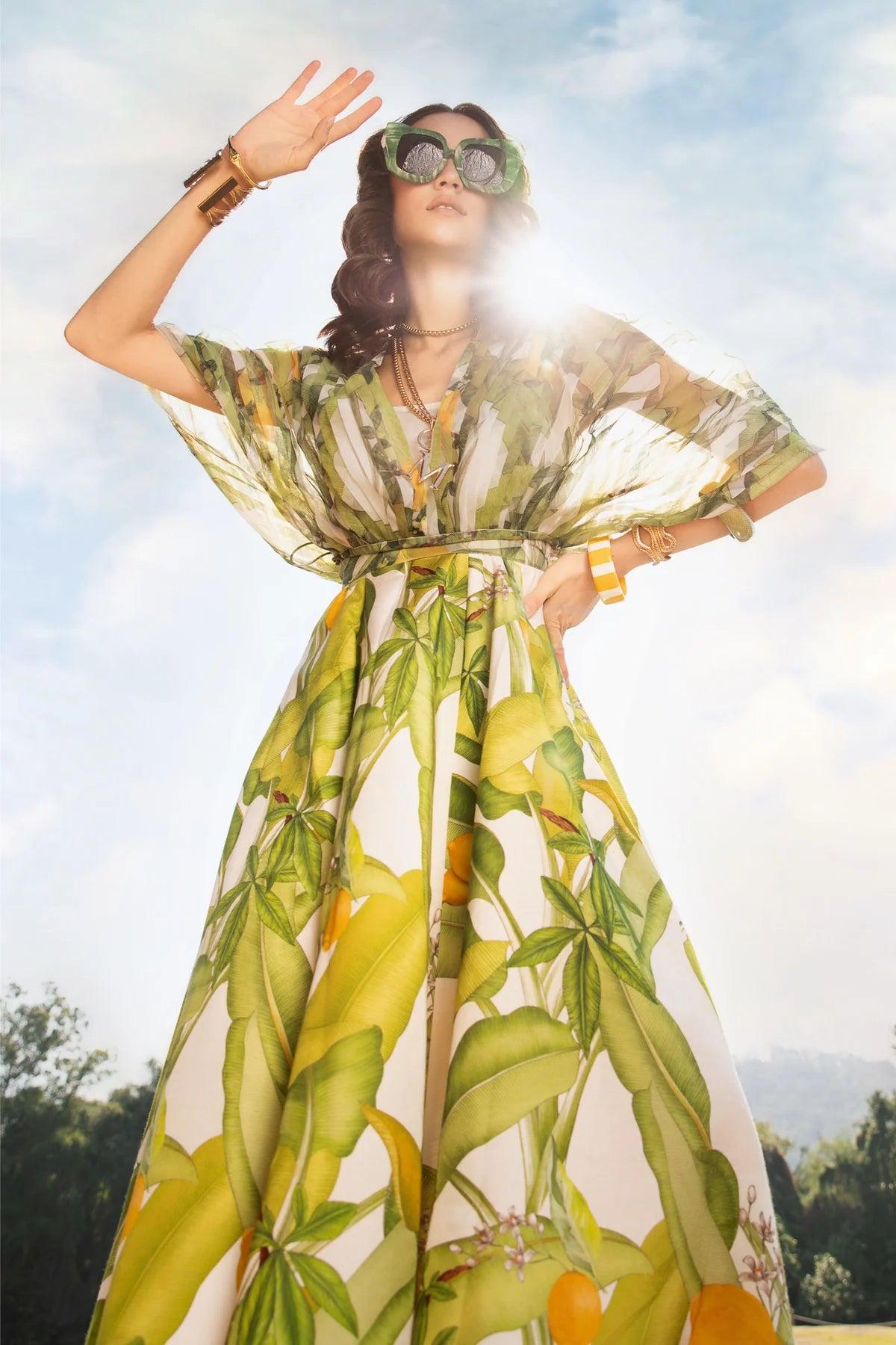 3 Piece Unstitched Printed Lawn Suit |Z.Z  -2503-A