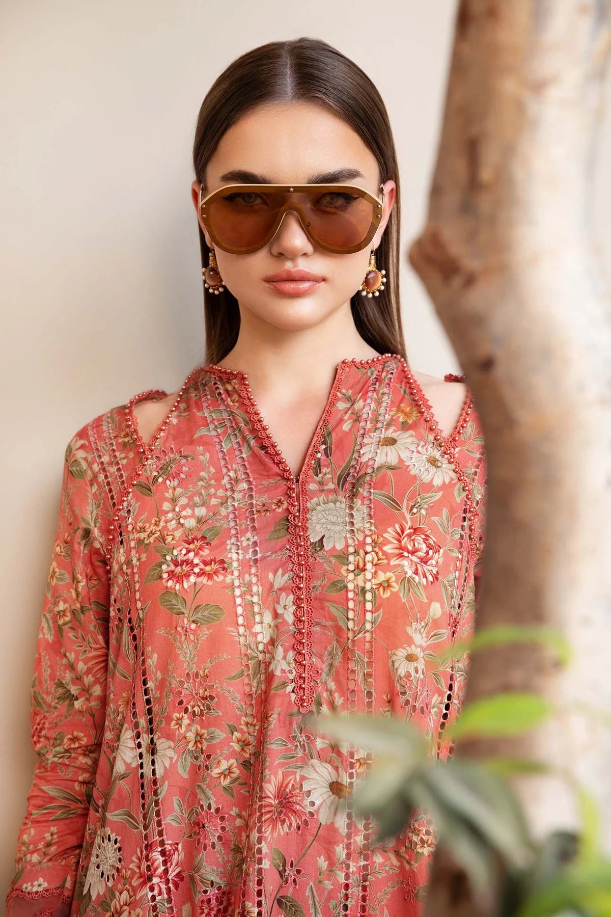 3 Piece Unstitched Printed Lawn Suit | Z.Z-2508-A