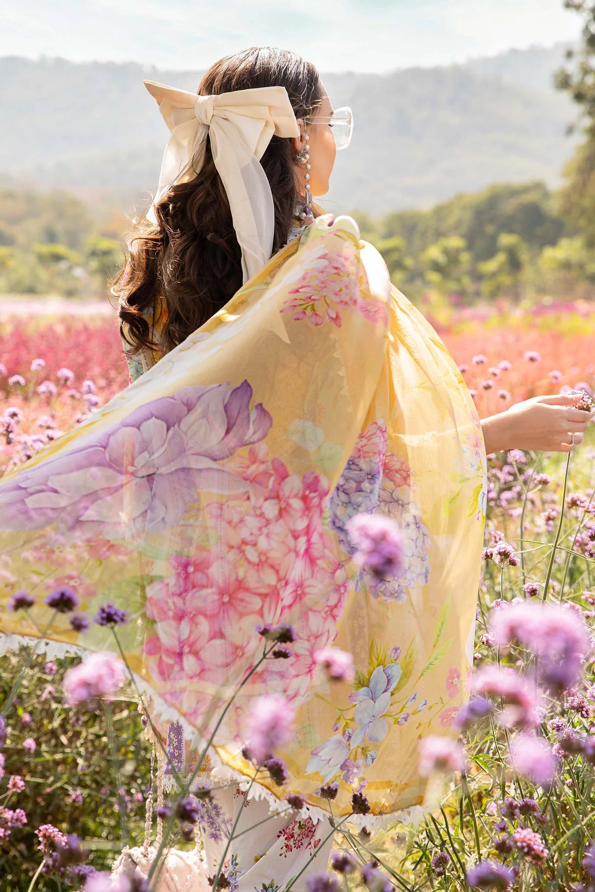 3 Piece Unstitched Printed Lawn Suit |Z.Z-2509-A