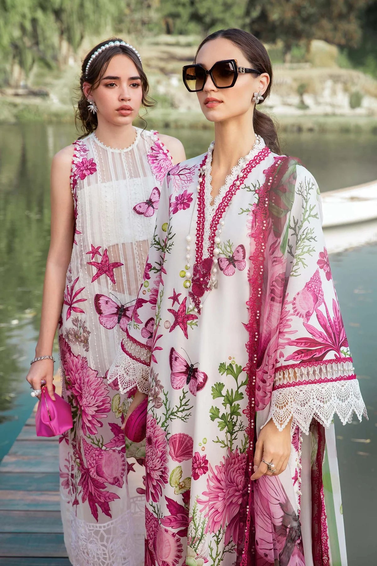 3 Piece Unstitched Printed Lawn Suit | Z.Z-2510-A