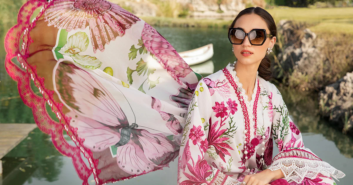 3 Piece Unstitched Printed Lawn Suit | Z.Z-2510-A