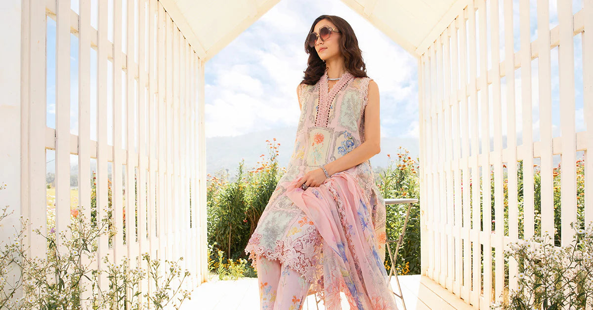 3 Piece Unstitched Printed Lawn Suit | Z.Z -2511-A
