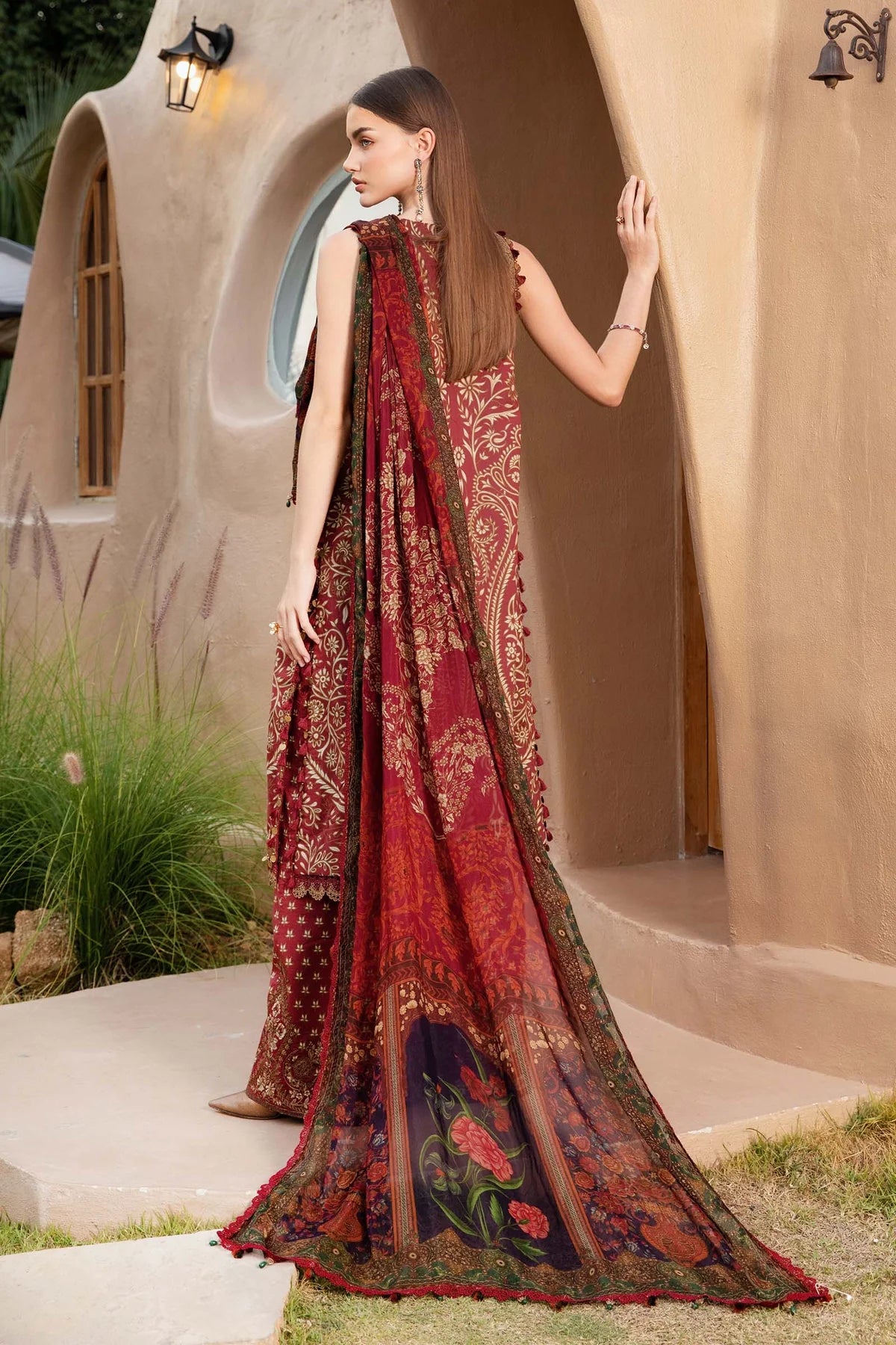 3 Piece Unstitched Printed Lawn Suit | Z.Z-2512-A